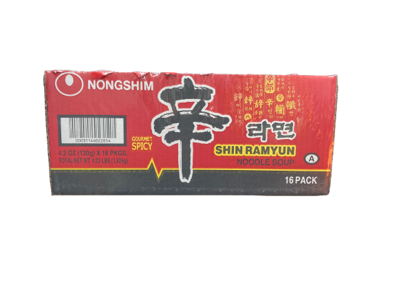 NONGSHIM SHIN NOODLE 16 PACK