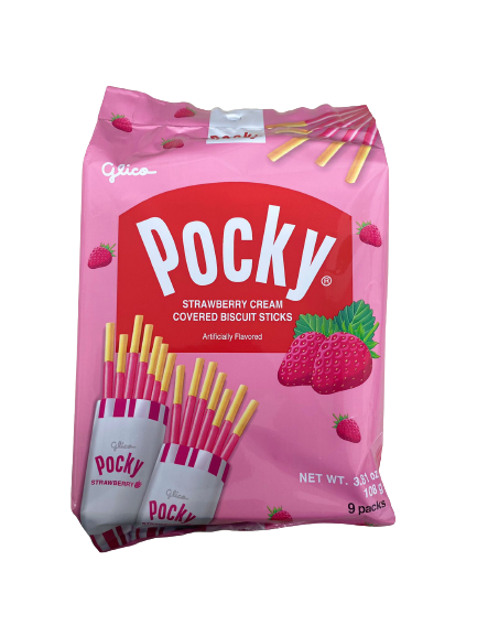 Pocky Strawberry Biscuits (0.41LB)