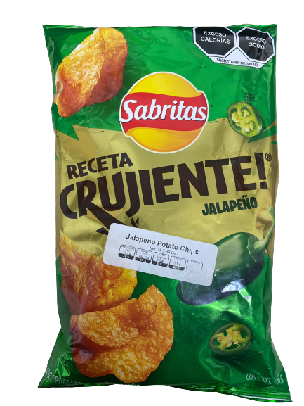 Sabritas Jalapeño Crujiente (0.37LB)