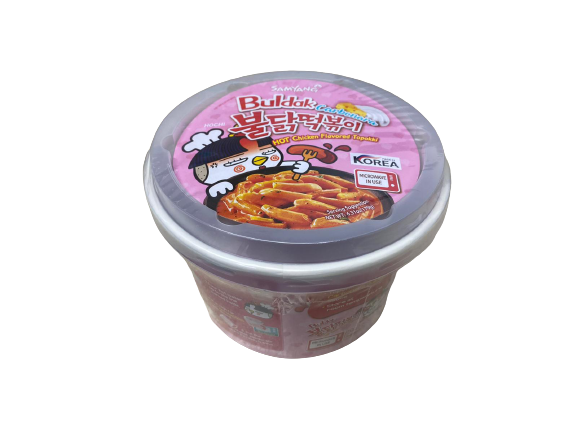 SAMYANG CARBONARAL BOWL BULDAK ARTIFICIAL SPICY CHICEKN FLAVOR TOPOKKI