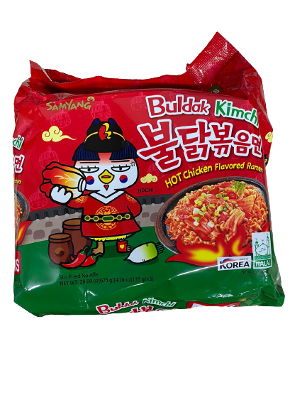 SAMYANG KIMCHI BULDAK ARTIFICIAL SPICY CHICKEN FLAVOR RAMEN